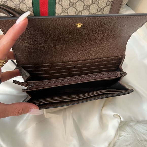 Gucci Ophidia GG Continental Wallet - Picture 9 of 12